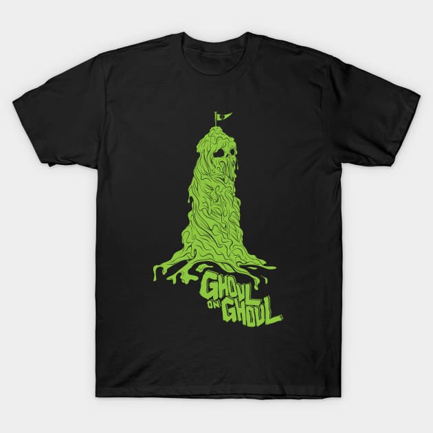 Melter Skelter (green) T-Shirt by GhoulonGhoul